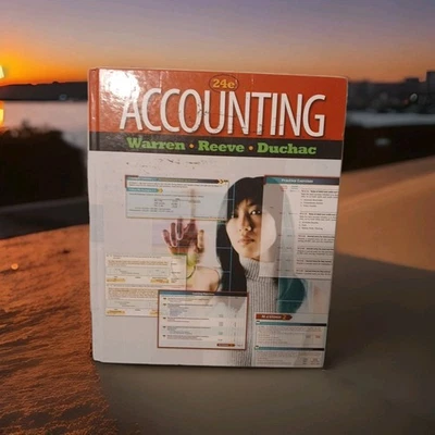 Accounting 24E Hardcover, by Warren Carl S Reeve - Good - Image 1 of 4