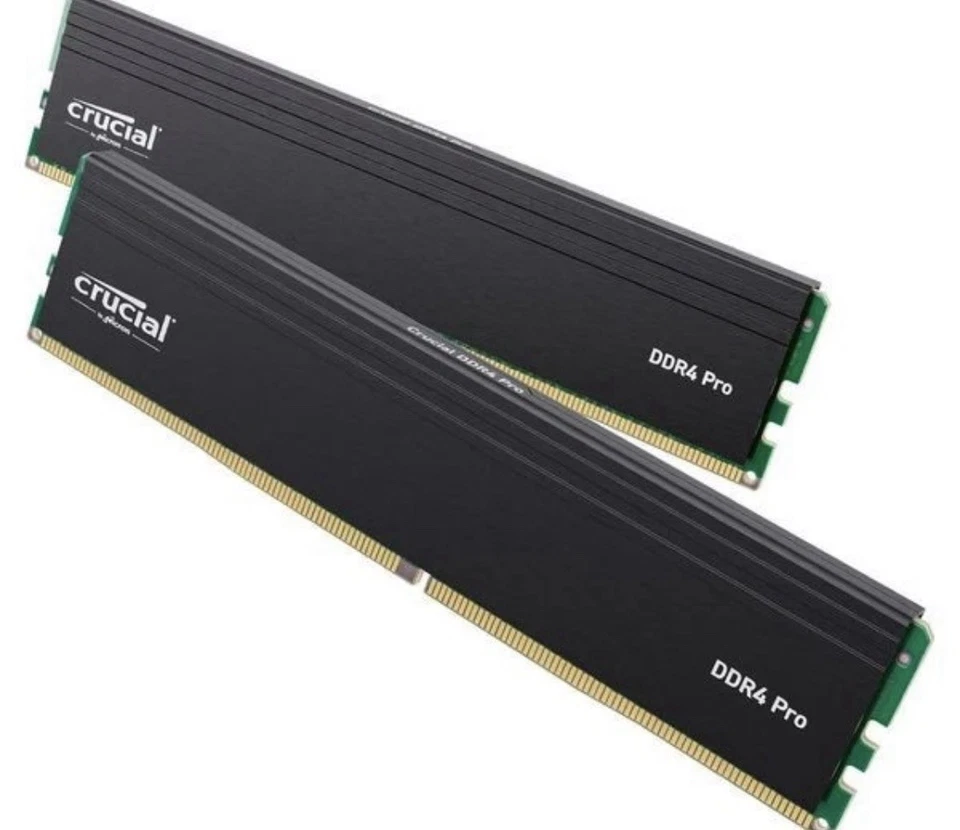 Crucial Pro RAM 64GB (2x32GB) PC4-25600 DDR4-3200 Memory - CP2K32G4DFRA32A - Image 1 of 1