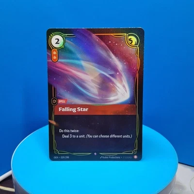 Falling Star Rare Riftbound Origins League Of Legends 029/298 - Image 1 of 3