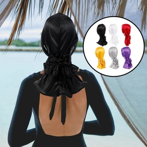 6 Stück Mehrzweck Turban Head Wrap Lang Haarausfall Head Wrap Caps - Bild 1 von 12