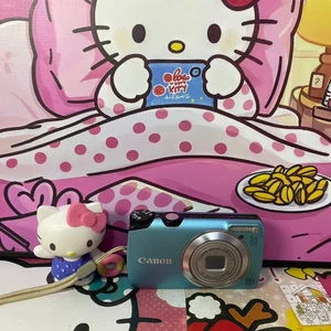 Cámara digital compacta Canon PowerShot A3200 IS 4,1 MP 5x zoom AZUL inglesa - Imagen 1 de 11