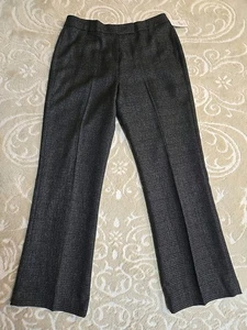 NWT Larry Levine Suits Size 12 Gray Black Lined - Picture 1 of 10