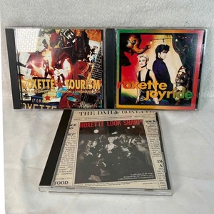 3 CD Lot Roxette Tourism Joyride Look Sharp! Pop Rock 80s 90s Music Collection - Bild 1 von 5