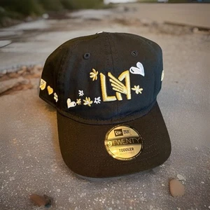 New LAFC Toddler 9TWENTY Baseball Hat New Era Unisex Flowers - Picture 1 of 11
