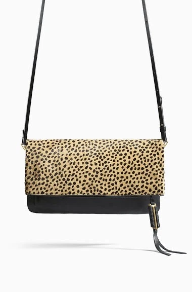 Bolso Crosby Stella & Dot Covet Leopardo Nuevo sin Etiquetas Foto 1 de 1