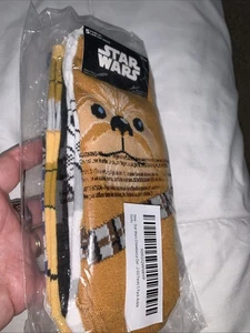 5 pares de calcetines Star Wars Faces corte bajo 4-10 Chewbacca Stormtrooper Vader R2D2 C3PO - Imagen 1 de 8