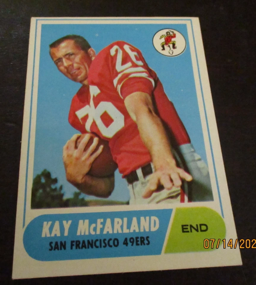 1968 TOPPS FOOTBALL YOU PICK 'EM Singles Complete Your Set - Image 1 of 1