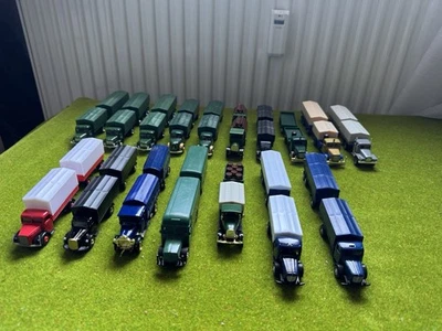 17 STK 1:78-1:72 Oldtimer LKW DDR Modell Tandem Diecast Modellautos - Bild 1 von 4