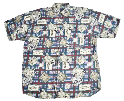 Camisa Vintage Ducks Unlimited Botones Talla Grande Foto 1 de 2