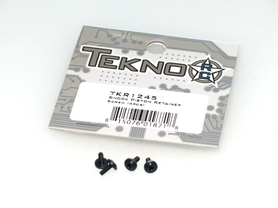 TEK-0511 Tekno SCT410SL short course truck new shock piston retainer screws - Image 1 of 1