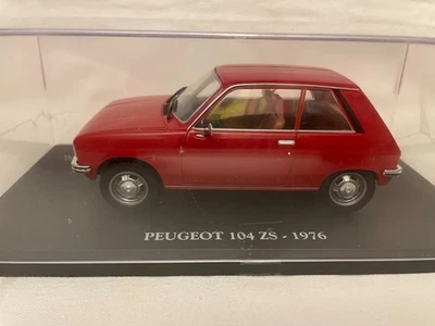 Peugeot 104 coupé ZS 1976 - 1/24 Hachette Altaya - Photo 1/4