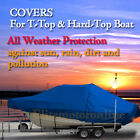 Glasstream 242 CCX Center Console T-Top Hard-Top Storage Boat Cover Blue