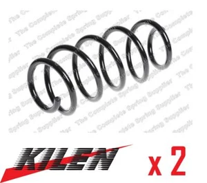 FOR VW PASSAT 1.6 L 115 HP 2005-2008 KILEN FRONT COIL SPRING PAIR 25071 - Picture 1 of 4
