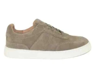 SNEAKERS CESARE PACIOTTI 4US UOMO PELLE COLORE TAUPE ART. LIAM 100 - Picture 1 of 5
