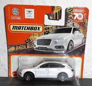 Bentley Bentayga 2018 weiß metallic - Matchbox 2022 - Nr. 4 / 100 - Neu in OVP - Bild 1 von 5