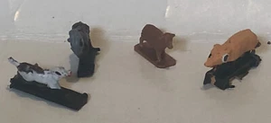 Animals Lot Of 4 Model Train Accessories Background Pieces - Picture 1 of 4