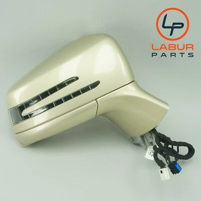 W218 12-18 Mercedes CLS Class Front Right Door Side View Mirror w/ Blind Spot - Image 1 of 4