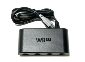 Nintendo Wii U Official OEM GameCube Controller Adapter Works On Switch - Picture 1 of 2