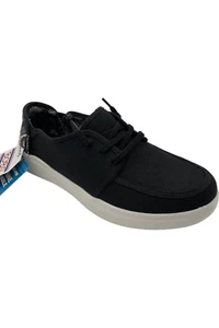Skechers BOBS Skipper Vegan Washable Slip-On Shoes Floral Black - Picture 1 of 3