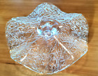 Magnor Glass Norway Hand Made Lead Crystal Candle Holder Scandinavian