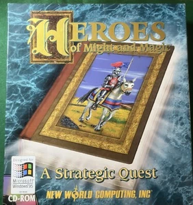 RAR!! Heroes of Might & Magic A Strategic Quest Big Box PCCD Windows 95 - Bild 1 von 7