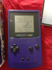 Nintendo Game Boy Color (grape purple) with box!!!!