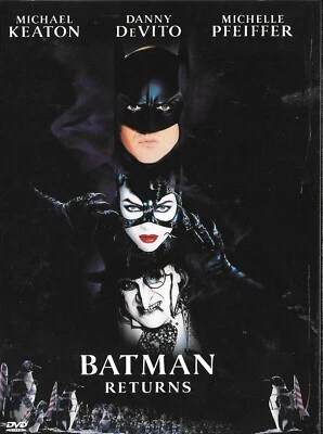 Batman Returns - Michael Keaton Michelle Pfeiffer Danny DeVito - DVD FS WS - Image 1 of 2