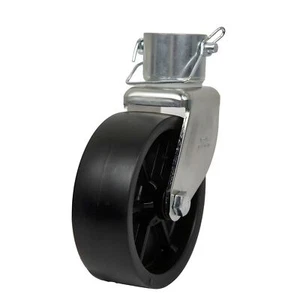 6" Inch Trailer Swirl Jack Wheel Caster 1200lbs With Pin Boat Hitch Replacement - Picture 1 of 6