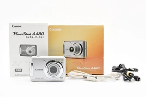 Canon PowerShot A480 10MP Digital Camera – Silver – Excellent Condition - Picture 1 of 11