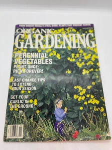 Magazine Back Issue: Organic Gardening Perennial Vegetables Plant Once Pick.. - Picture 1 of 5
