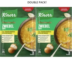 Knorr GOURMET ONION Soup Mix with Real Onion Pieces, DOUBLE PACK 2x 62g Packs - Picture 1 of 1