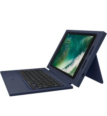 Logitech прочная защита комбо клавиатуры Folio чехол для iPad 9,7 5 6-го поколения. B3 - Изображение 1 из 4