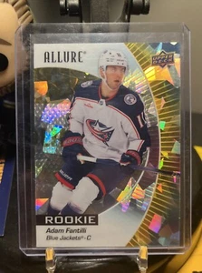 2023-24 Upper Deck Allure - Rookies Yellow Taxi #110 Adam Fantilli (RC) - Picture 1 of 2