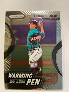 2020 Prizm Warming in the Pen #WIP-12 Logan Gilbert - Seattle Mariners - Picture 1 of 1