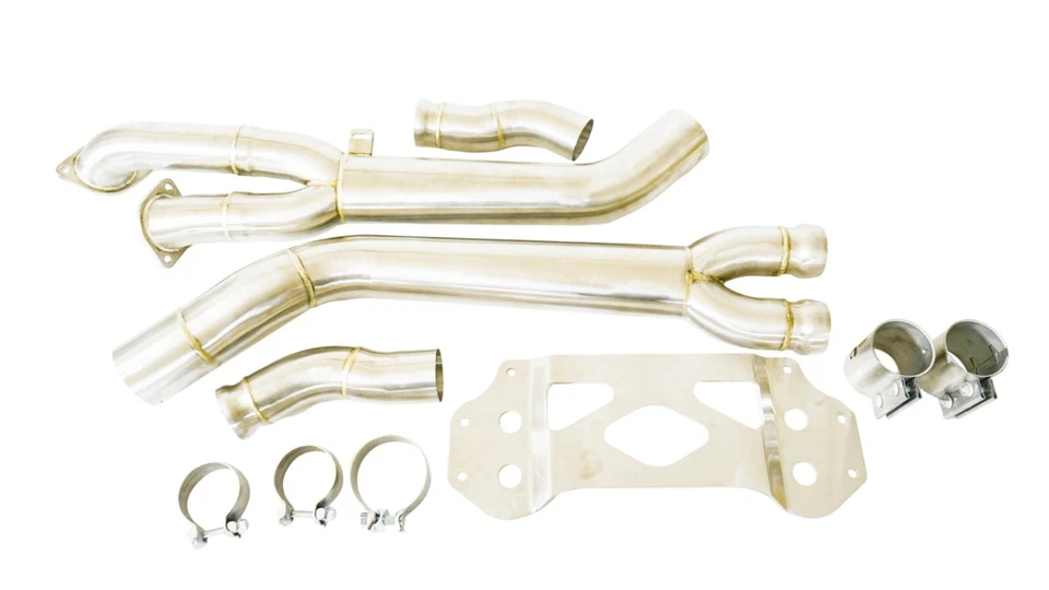 INTERMEDIAIRE INOX BMW SERIE M3 M4 G80 G82 2020+ - Immagine 1 di 1