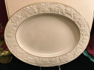 Lenox Früchte des Lebens 16" OVAL Platte Brandneu in BOX $267 USA Erste Qualität - Bild 1 von 1