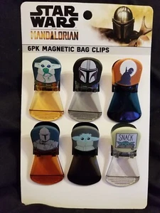 Star Wars Mandalorian Plastiktütenclips - 6 Stück - Bild 1 von 4
