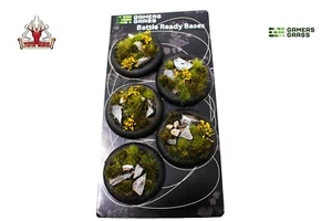 Gamers Grass Highland Bases Round Lip 40mm (x5) - Picture 1 of 3