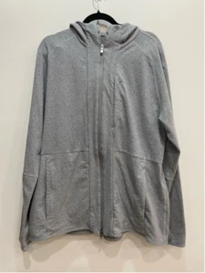 Lululemon Para Hombres Cremallera Completa Post Entrenamiento Sudadera con Capucha XXL Chaqueta Gris - Imagen 1 de 8
