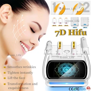 7D Face Lift Machine 2 Handles Skin Tights Anti Wrinkle Body Shaped Device Pro. - Picture 1 of 14
