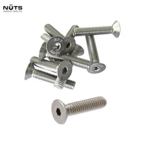 VITE SVASATA IN ACCIAIO INOX A4 BULLONI CHIAVE A BRUGOLA M6 M8 M10 - Foto 1 di 6