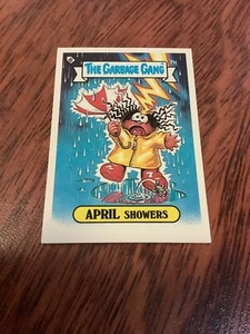 THE GARBAGE GANG SERIES 1 AUS #7b APRIL SHOWERS 1985 REGINA TOPPS - Picture 1 of 2