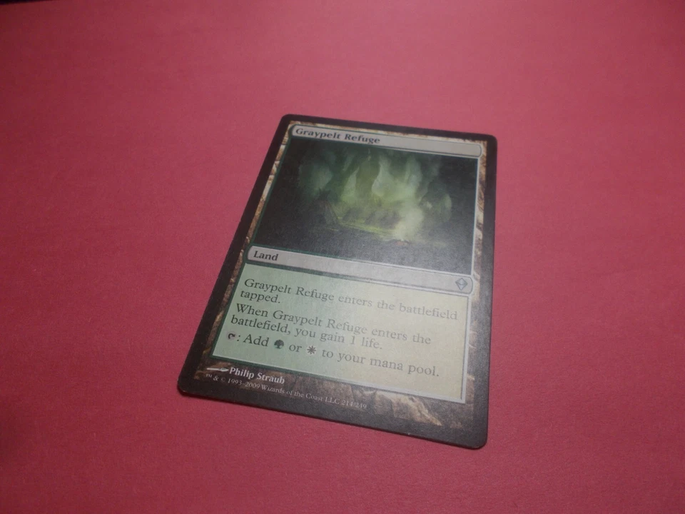 Graypelt Refuge x1 MTG Zendikar Uncommon Multi-Color Land NM - Image 1 of 1