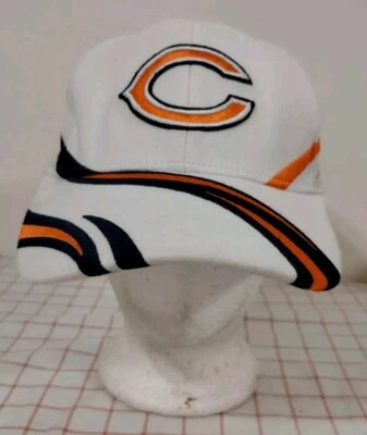 De colección Chicago Bears NFL Gorra de Fútbol Sombrero Blanco Para Hombre Talla Única Bordada Reebok  Foto 1 de 4