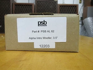 NEW PSB AL 62 Replacement Woofer Speaker for PSB Alpha Intro - Picture 1 of 1