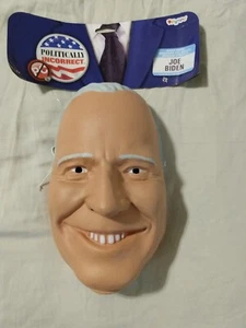 Disguise President Of The USA Joe Biden Deluxe Adult Costume Mask - Picture 1 of 7