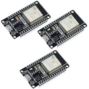 3Pack ESP32 ESP-WROOM-32 Development Board WiFi + Bluetooth CP2102 Dual Core ... - Afbeelding 1 van 7