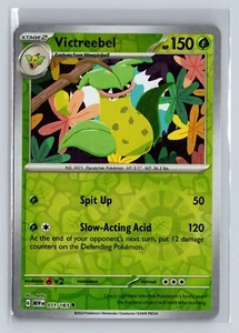 Victreebel Pokemon Scarlet & Violet 151 Englisch 071/165 Reverse Holo - Bild 1 von 2