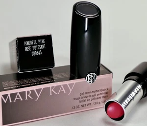 Mary Kay Gel Semi Matte Powerful Pink Lipstick 089643 NIB - Picture 1 of 3