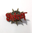 SLIPKNOT - BAND LOGO - Lapel Enamel Pin BADGE Heavy Metal Rock Brooch Pin